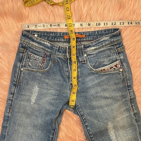 Vigoss Y2K Low Rise Bootcut Jean Size 0 - Picture 9 of 10